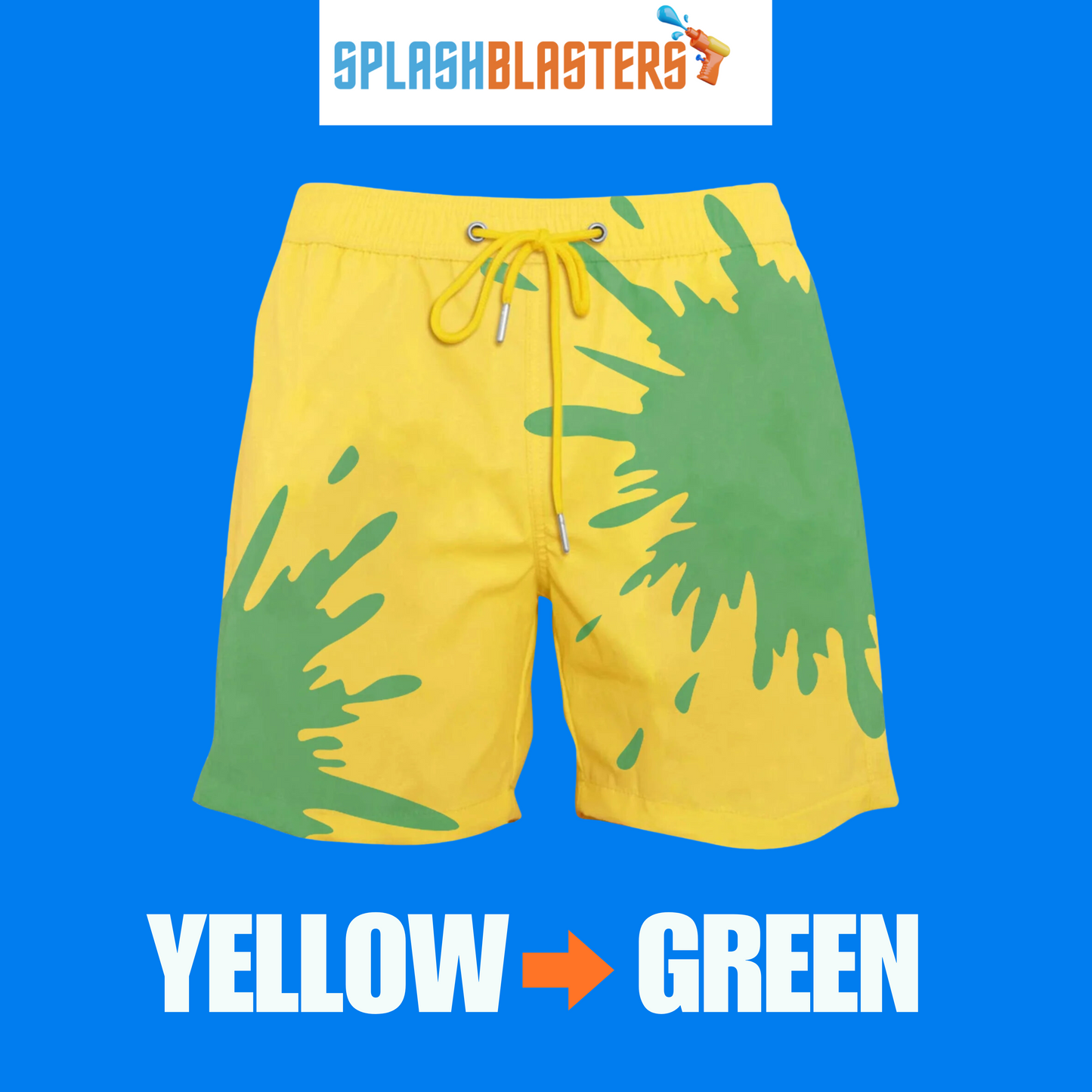 SplashBlasters swimshort changeant de couleur