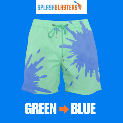 SplashBlasters magic swimshorts